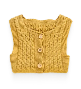 Sleeveless Cardigan