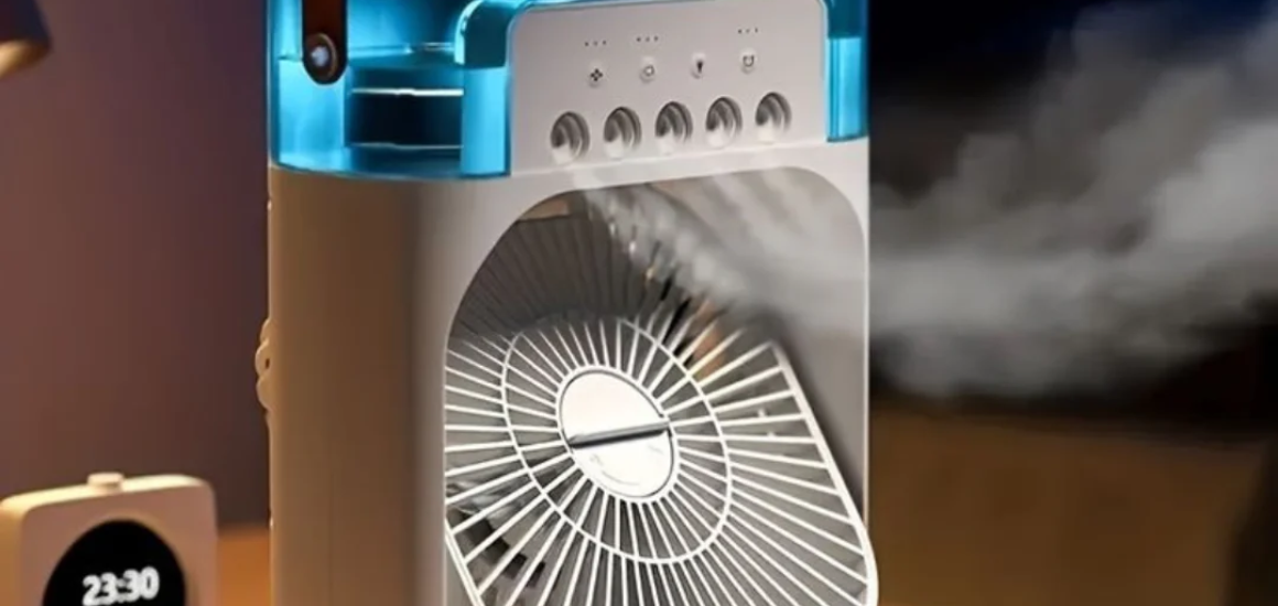 mini enfriador de aire portatil