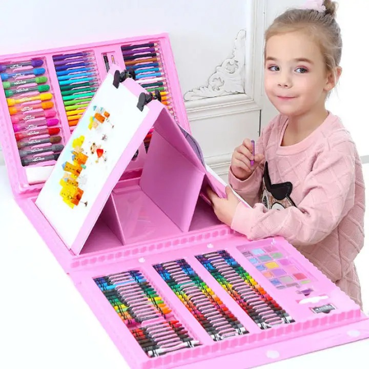 set-de-arte-de-208-piezas
